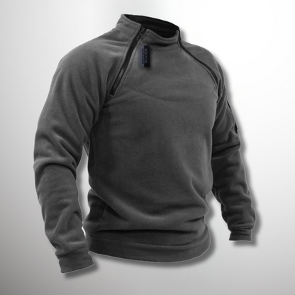 Herren Pullover Viertelzip Stehkragen Modern - Norvielle