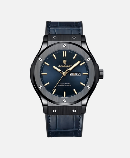 Herrenuhr Klassisch Leder Armband Elegantes Design