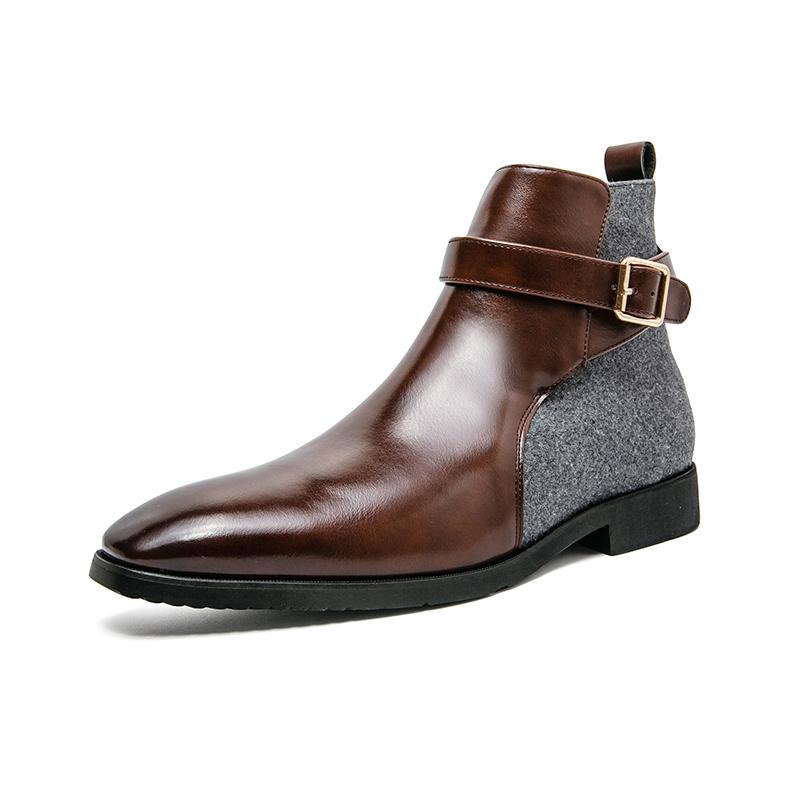 Herren Lederstiefel Echtleder Handgefertigt