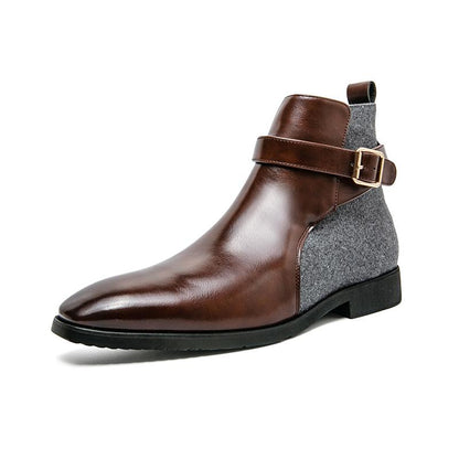 Herren Lederstiefel Echtleder Handgefertigt