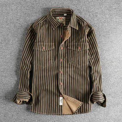Herren Hemd Utility Style Baumwolle - Norvielle