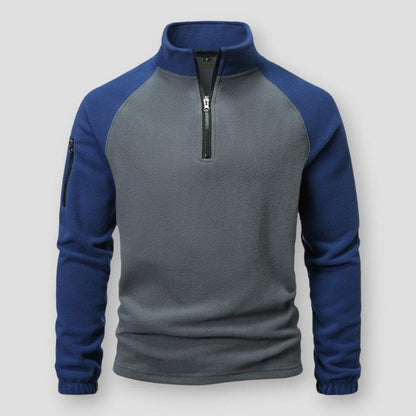 Herren Fleece Pullover Robust Sportlich Wärme