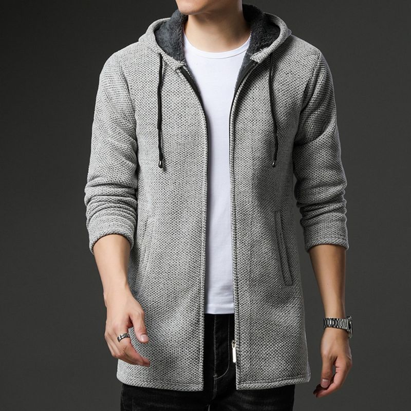 Herren Strickjacke Warm Fleecefutter Winter - Norvielle