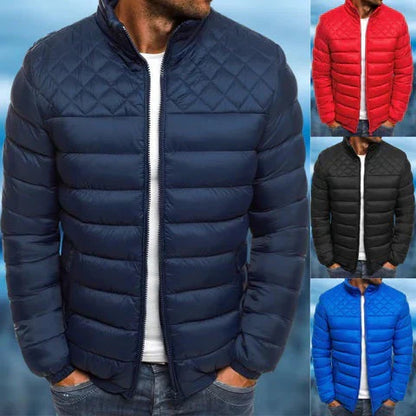 Herren Winterjacke Wasserdicht Gepolstert