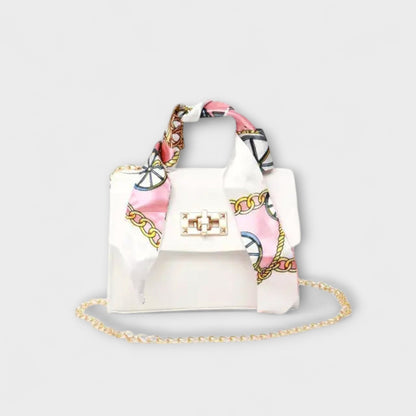 Damenhandtasche mit Ketten Schulterriemen Elegantes Design