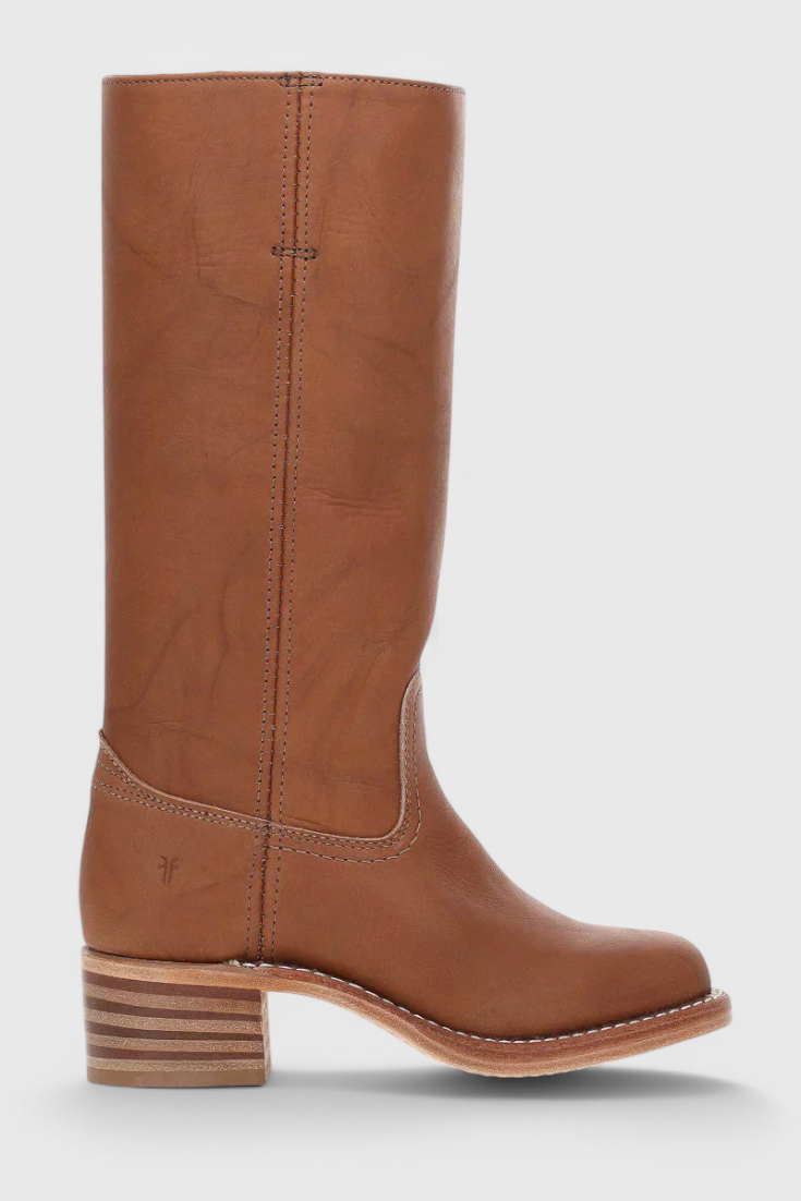 Damen Stiefel Blockabsatz Plattform
