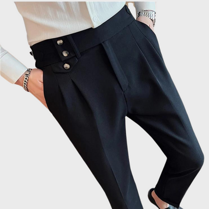 Herren Chino-Hosen Bequem Elegant