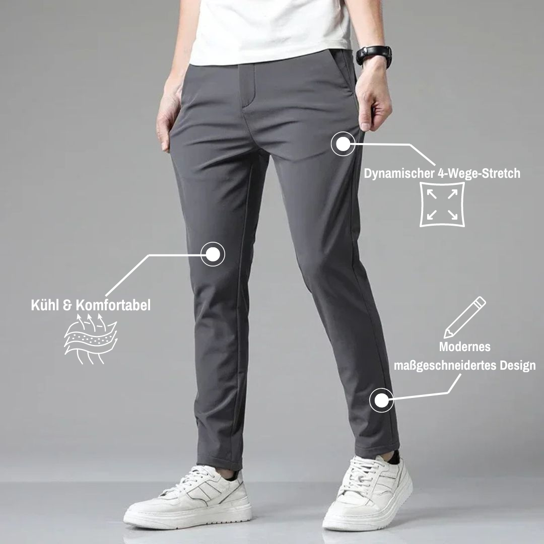 Herren Slim-Fit-Hose Modern
