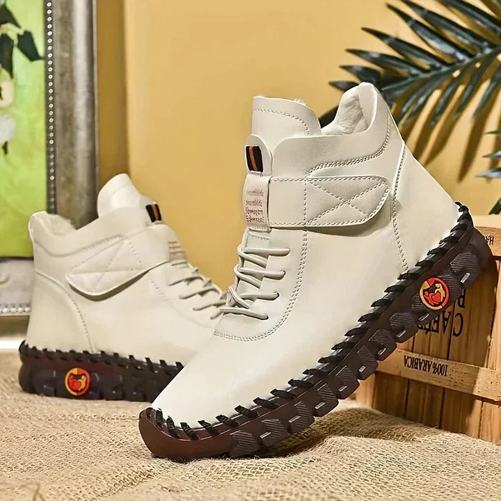 Echtleder Sneaker Handgefertigt Leder Schuhe - Norvielle