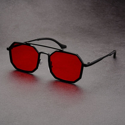 Herren Sonnenbrille Sportlich Modern Schwarz - Norvielle