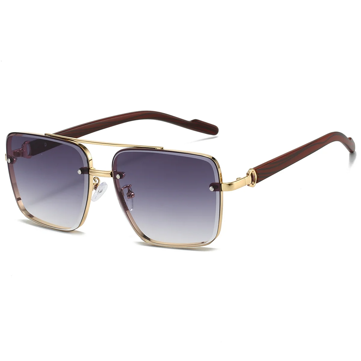 Herren Pilotenbrille Echtleder