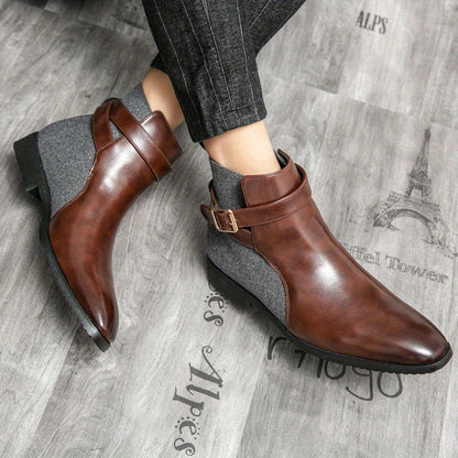 Herren Lederstiefel Echtleder Handgefertigt