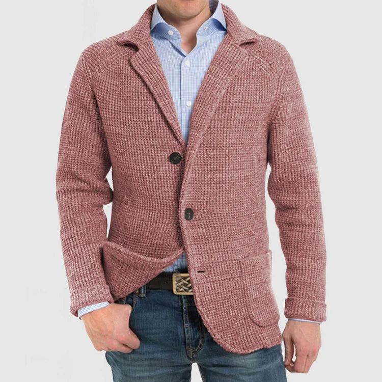 Herren Slim-Fit Blazer Businessanzug Modern