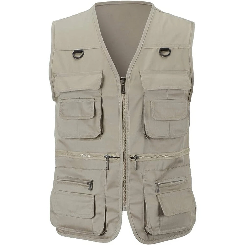 Herren Wanderweste Funktionale Taschen Outdoor