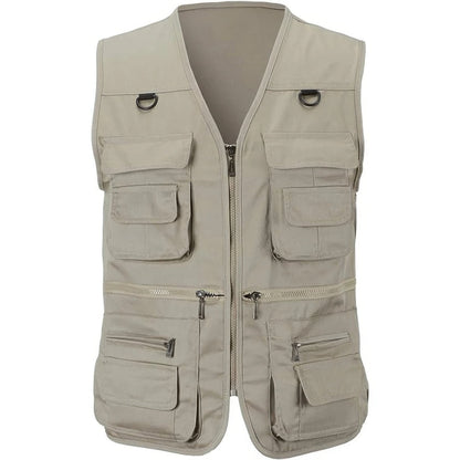 Herren Wanderweste Funktionale Taschen Outdoor