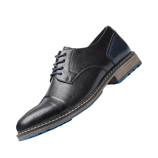 Herren Schnürschuhe Große Größen Elegantes Leder - Norvielle