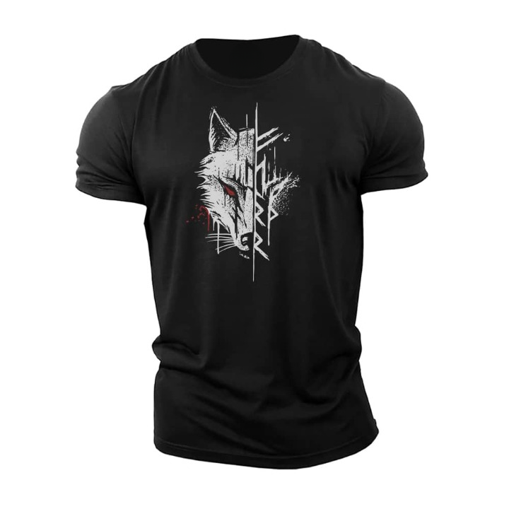 Herren T-Shirt Kurzarm Modern Nordisch - Norvielle