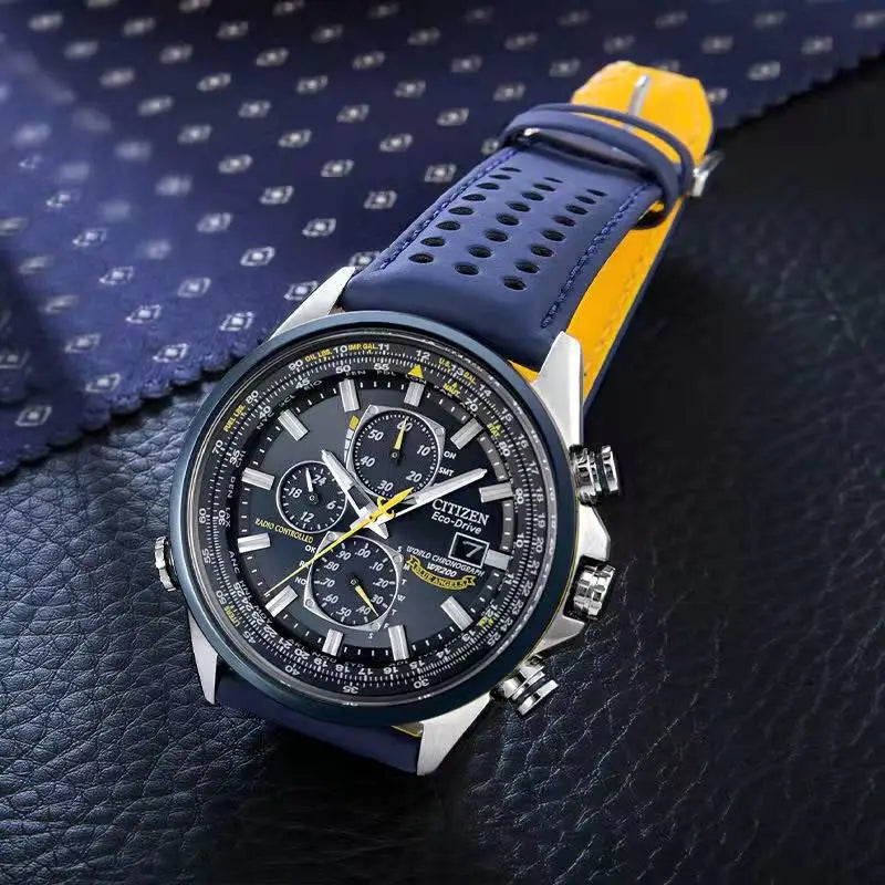 Herrenuhr Quarz Ledergurt Elegantes Design