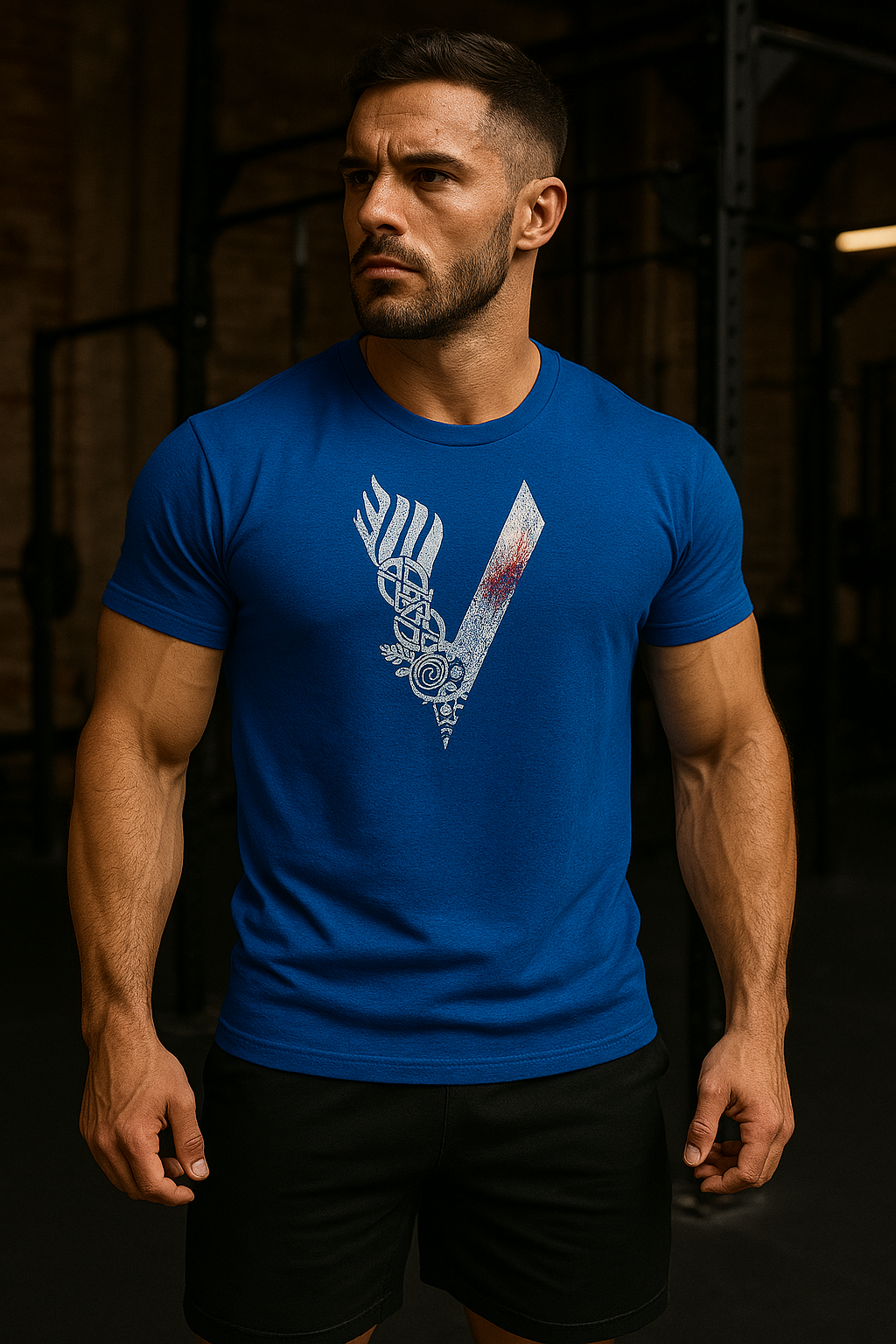 Herren T-Shirt Baumwolle Leicht Bequem Weiss