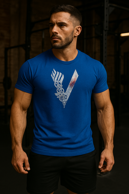 Herren T-Shirt Baumwolle Leicht Bequem Weiss