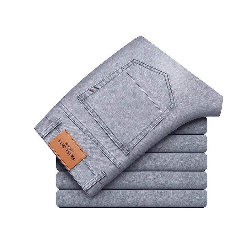Herren Jeans aus Baumwolle Bequem Elegant