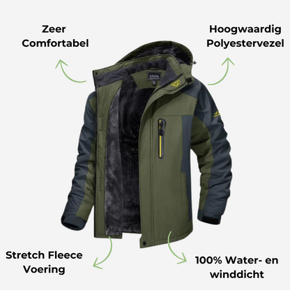 Männer Winterjacke Wasserdicht Isoliert
