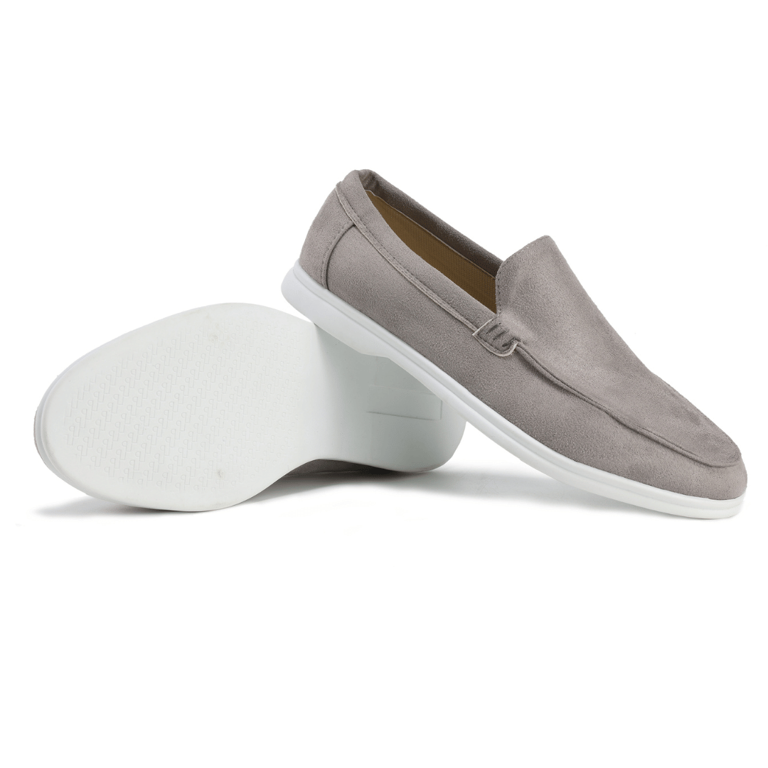 Herren Slip-On Schuhe Wildleder Bequem