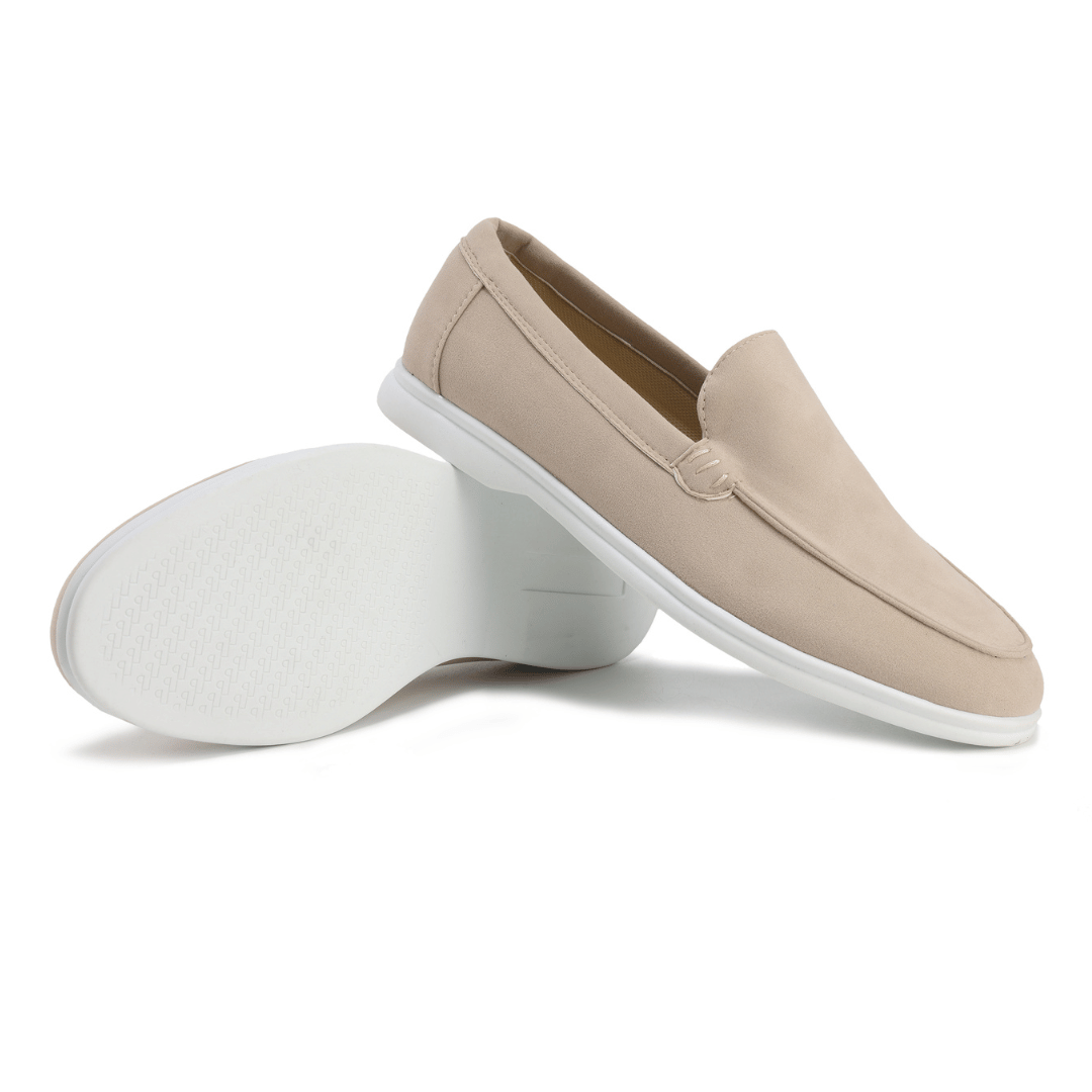 Herren Slip-On Schuhe Wildleder Bequem