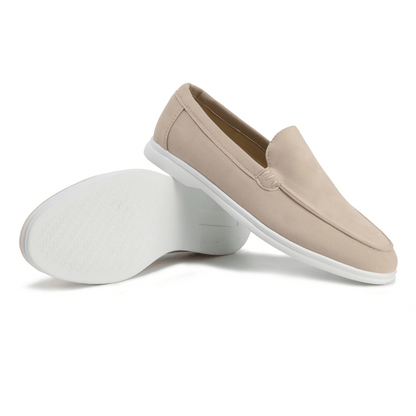 Herren Slip-On Schuhe Wildleder Bequem