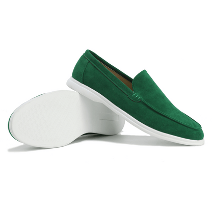 Herren Slip-On Schuhe Wildleder Bequem