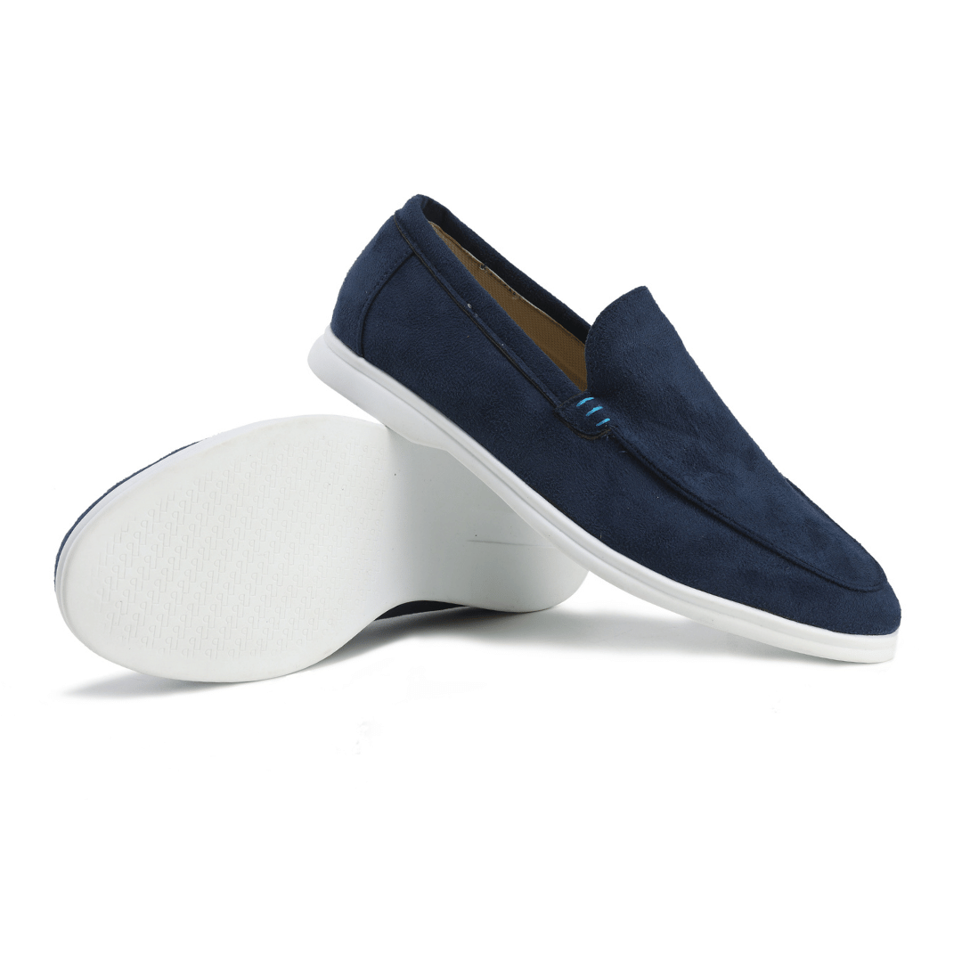 Herren Slip-On Schuhe Wildleder Bequem