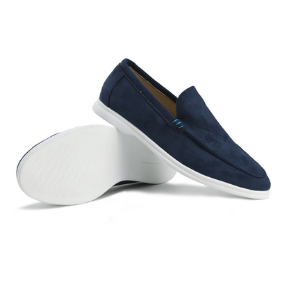 Herren Slip-On Schuhe Wildleder Bequem