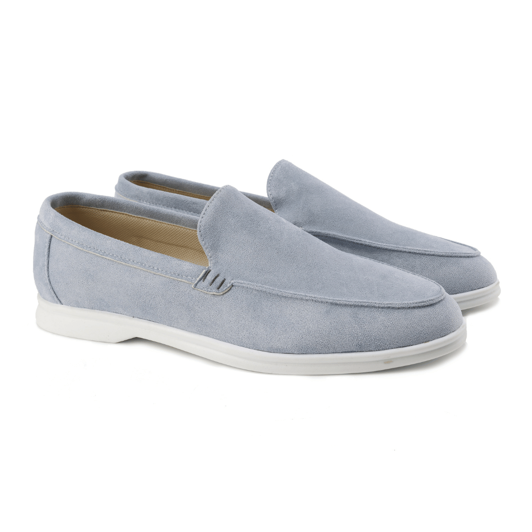 Herren Slip-On Schuhe Wildleder Bequem