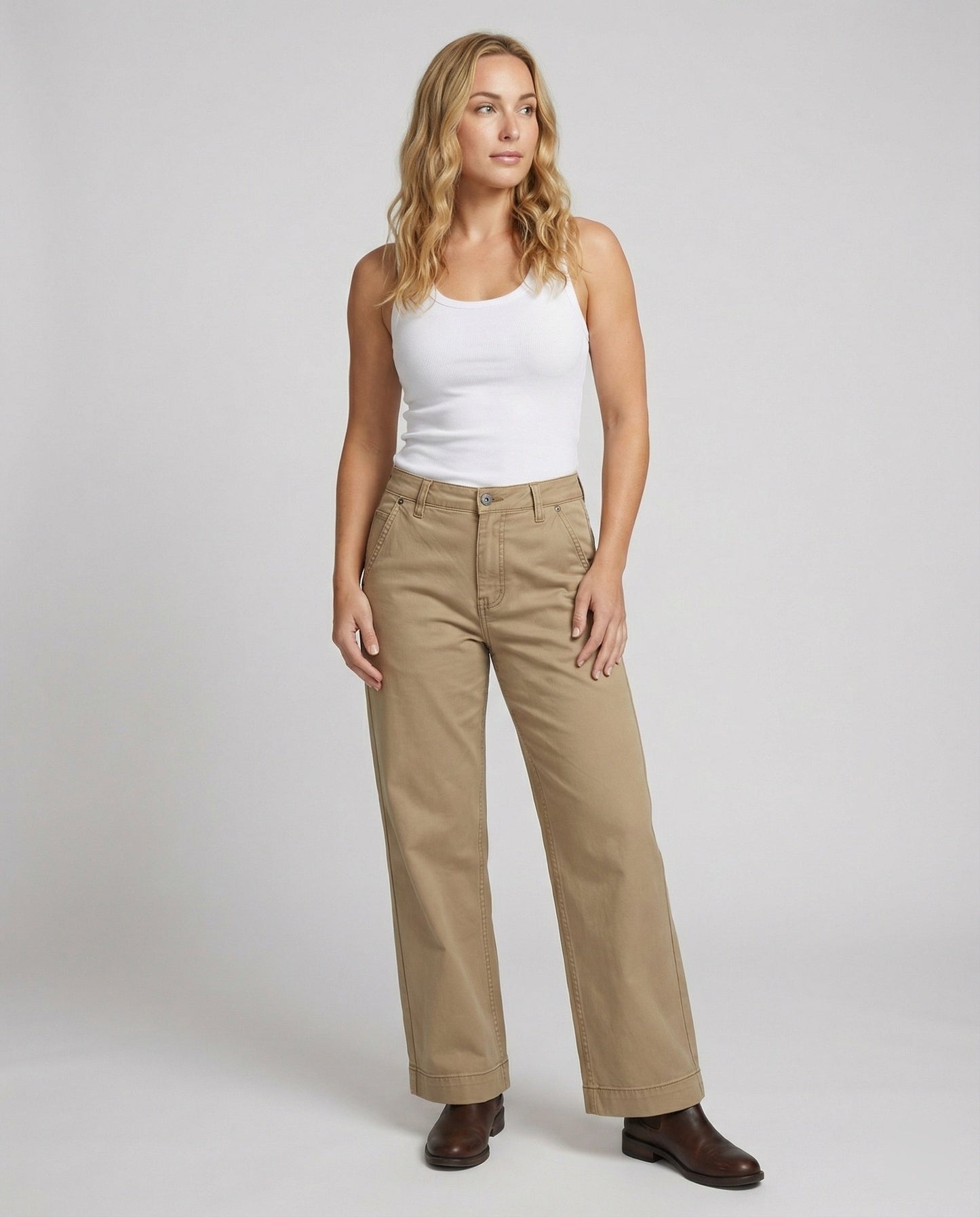 Unisex Cargohose Gerade Passform Retro Stil Bequem