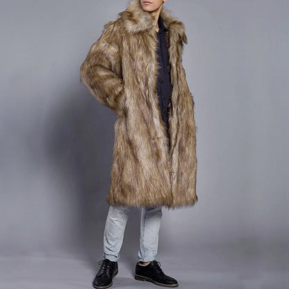 Damen Winter-Pelzmantel Warm - Norvielle