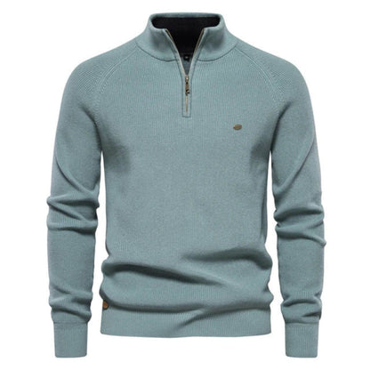 Herren Strickpullover Halbzip Modern Frühjahr - Norvielle