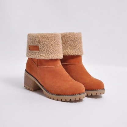 Damen Winterstiefel Warm Gefüttert Schneesicher