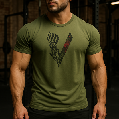 Herren T-Shirt Baumwolle Leicht Bequem Weiss