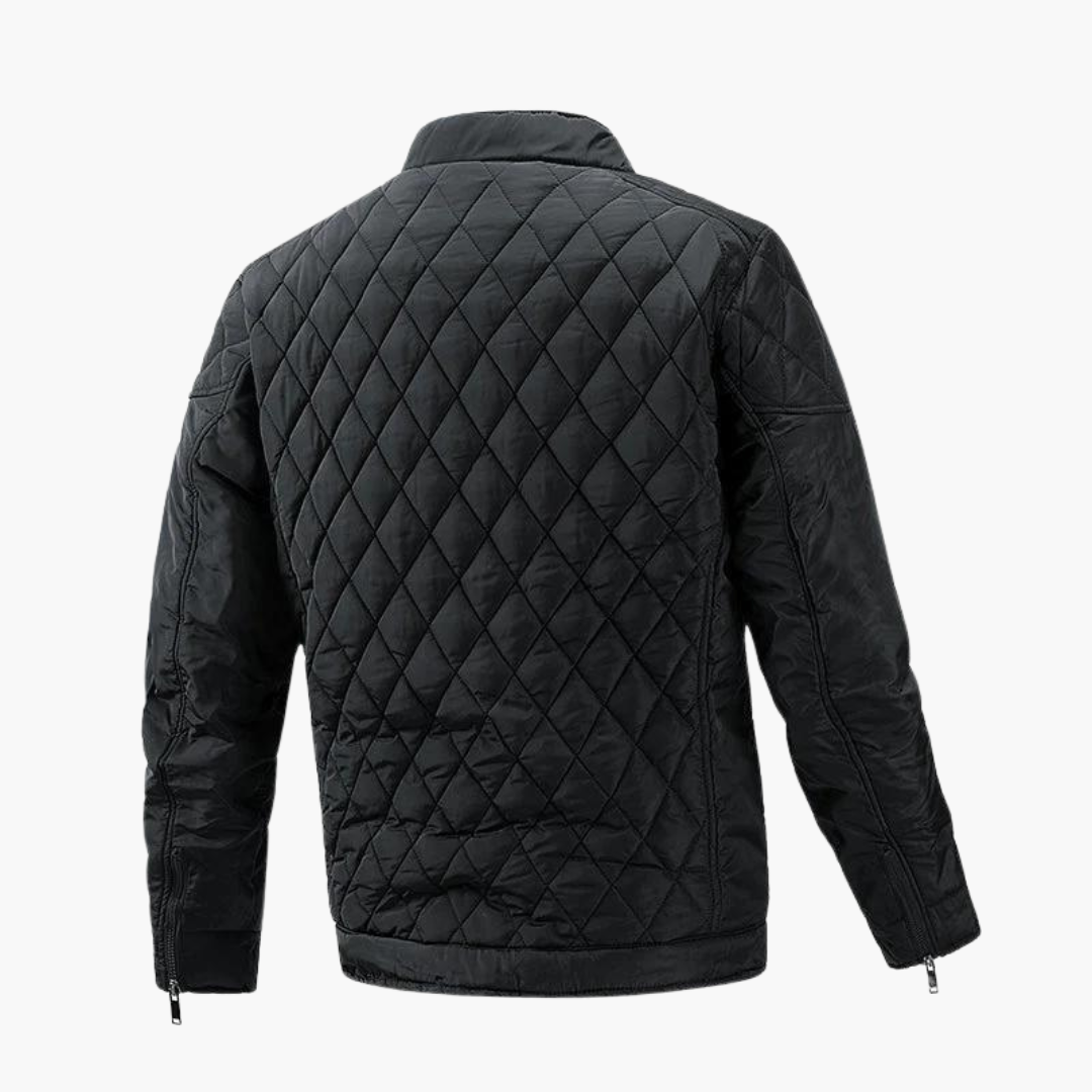 Herren Steppjacke Warme Übergangsjacke Elegant