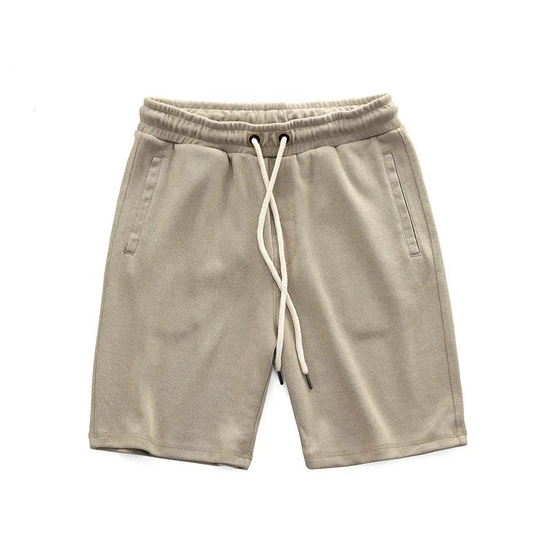 Herren Bermuda Shorts Leicht Bequem Sommerweiß