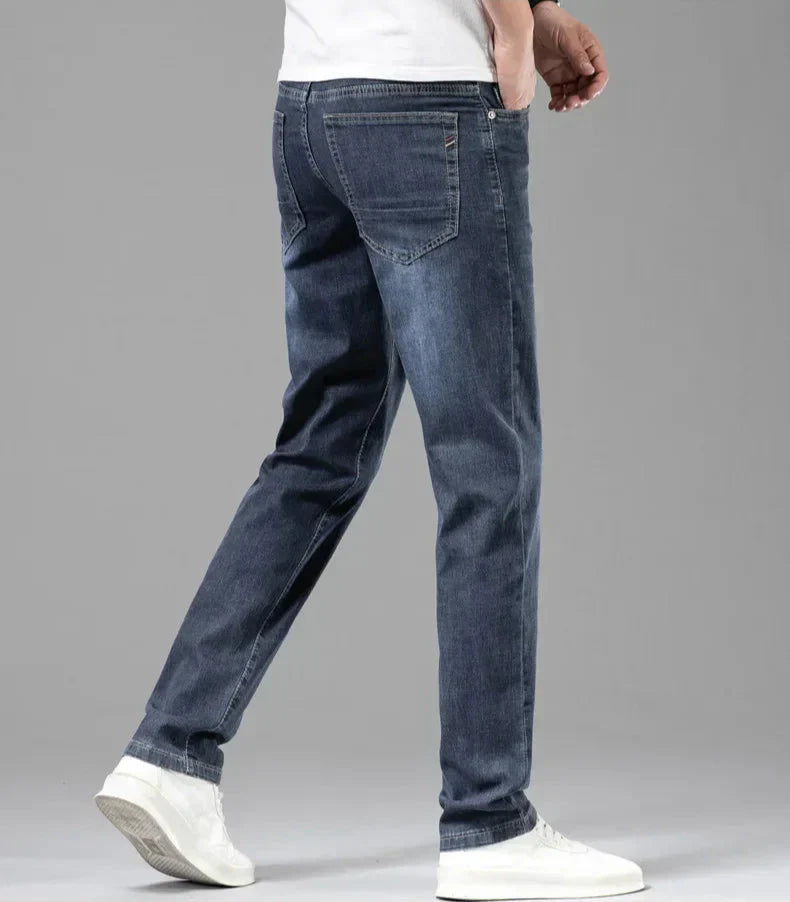 Herren Jeans aus Baumwolle Bequem Elegant