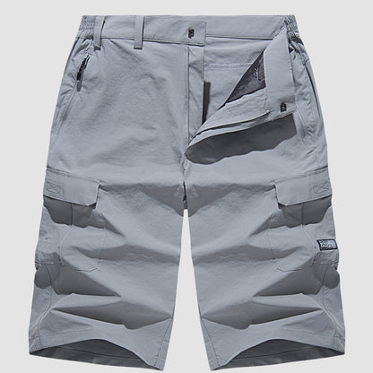 Herren Cargo Shorts Schnelltrocknend Sportlich Bequem