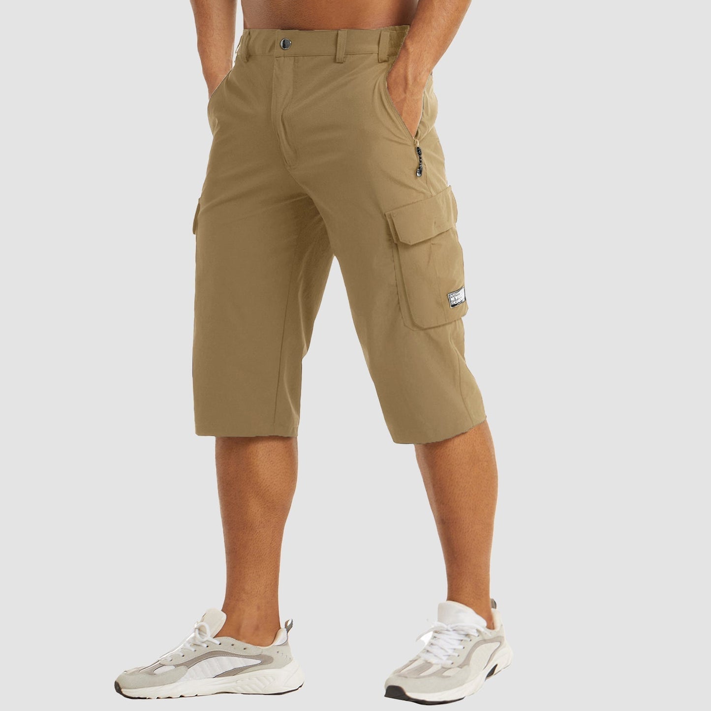 Herren Cargo Shorts Schnelltrocknend Sportlich Bequem