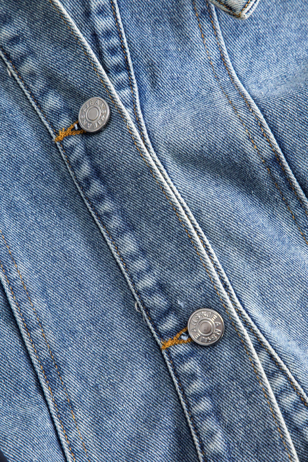 Unisex Lederjacke Patchwork Denim Nylon