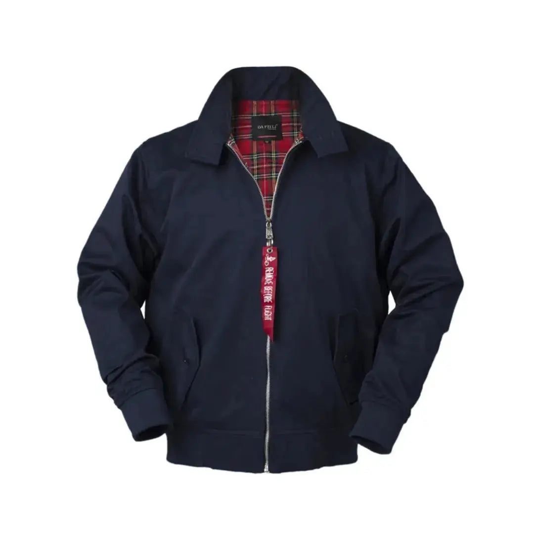 Herren Harrington-Jacke Klassisch Elegantes Design