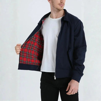 Herren Harrington-Jacke Klassisch Elegantes Design - Norvielle