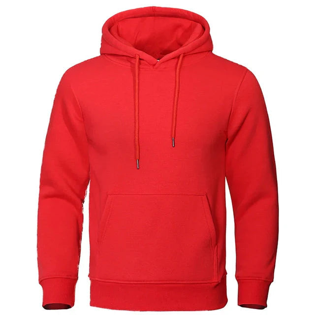 Herren Kapuzen-Sweatshirt Lässig Langarm mit Kordelzug