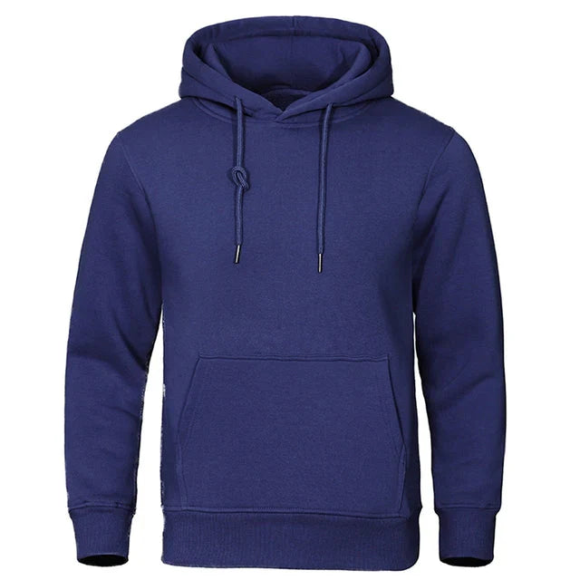 Herren Kapuzen-Sweatshirt Lässig Langarm mit Kordelzug