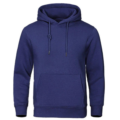 Herren Kapuzen-Sweatshirt Lässig Langarm mit Kordelzug