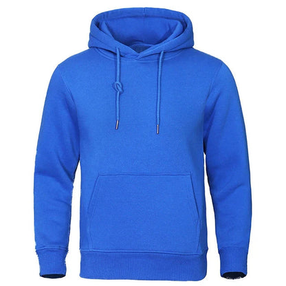 Herren Kapuzen-Sweatshirt Lässig Langarm mit Kordelzug